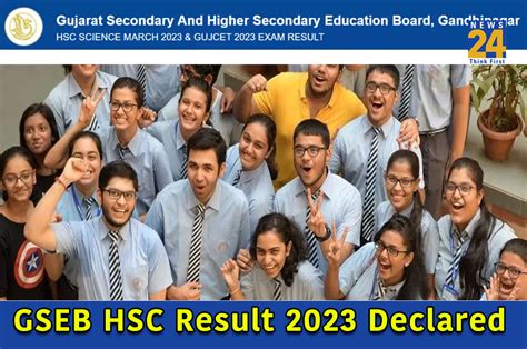 gseb gujcet result 2023|GSEB 12th HSC Result 2023 Declared: 1296 students secure .